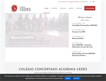 Tablet Screenshot of lacedes.com